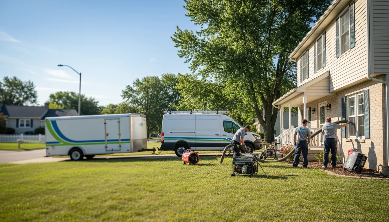 Flooded Basement Restoration And Cleanup With Repair in Rippey, IA near me